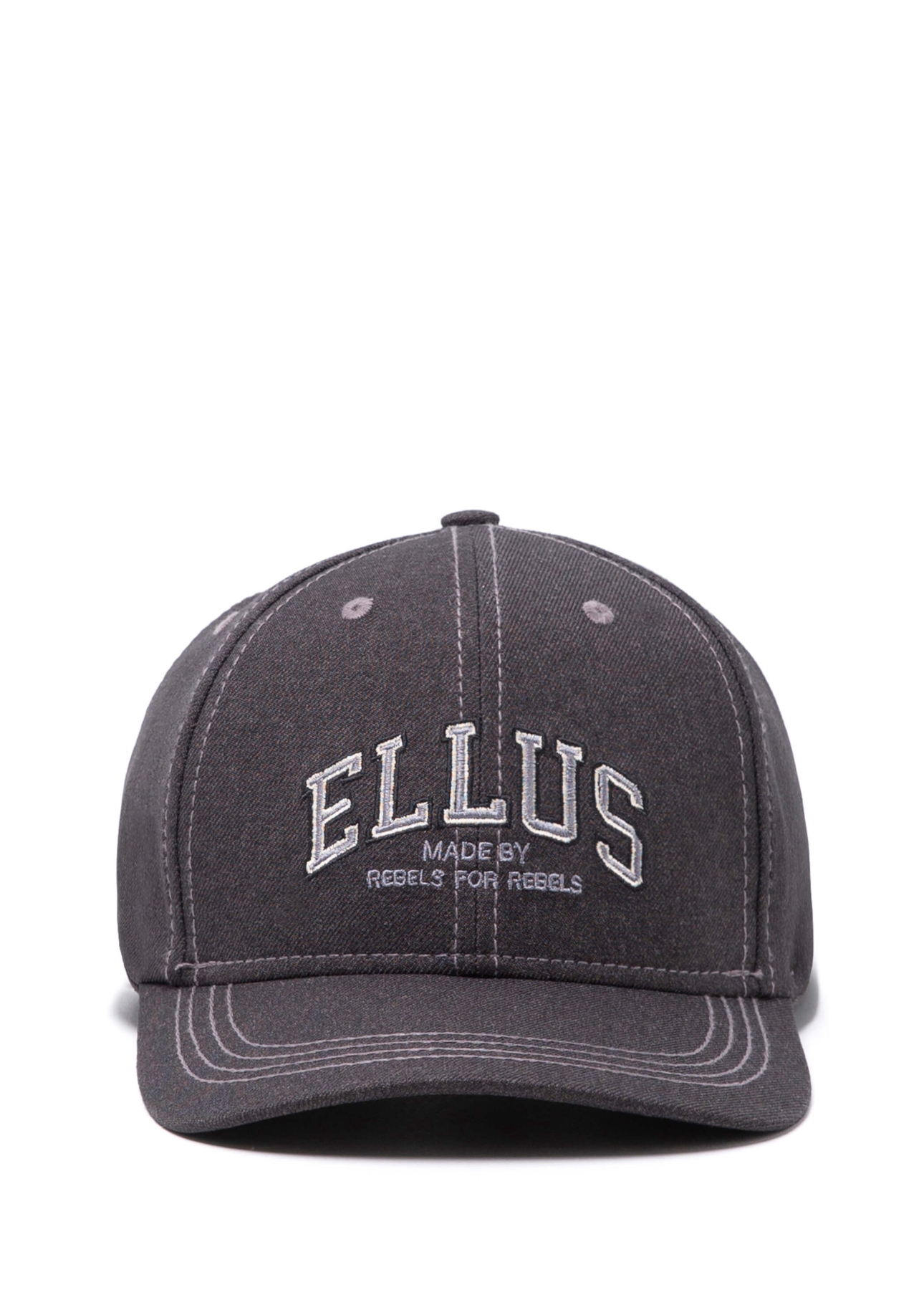 Boné Ellus Rebels College Charcoal