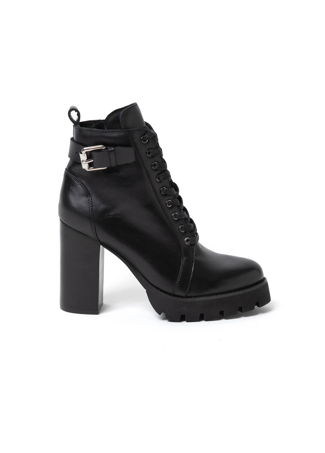 Bota Coturno Ella Preto