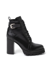 Bota Coturno Ella Preto