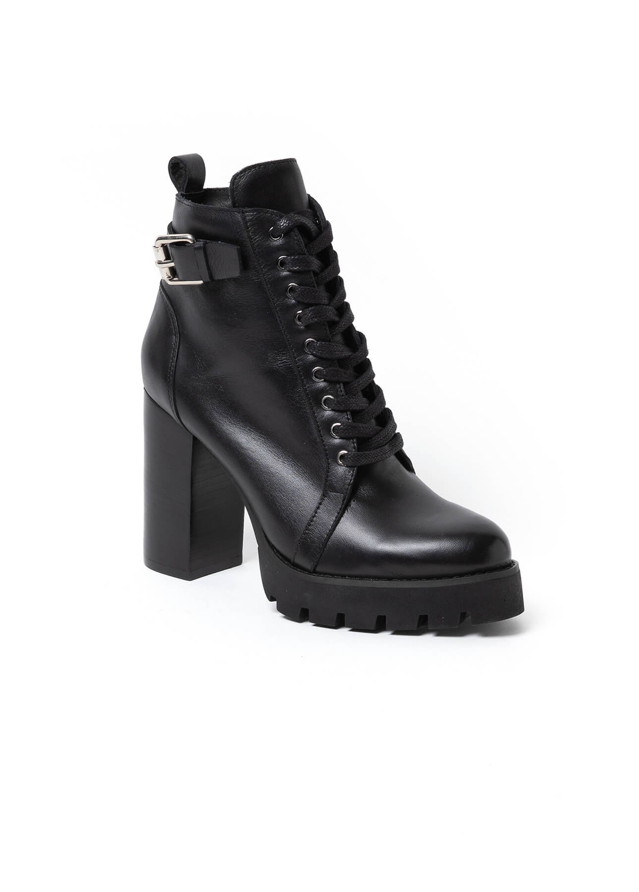 Bota Coturno Ella Preto