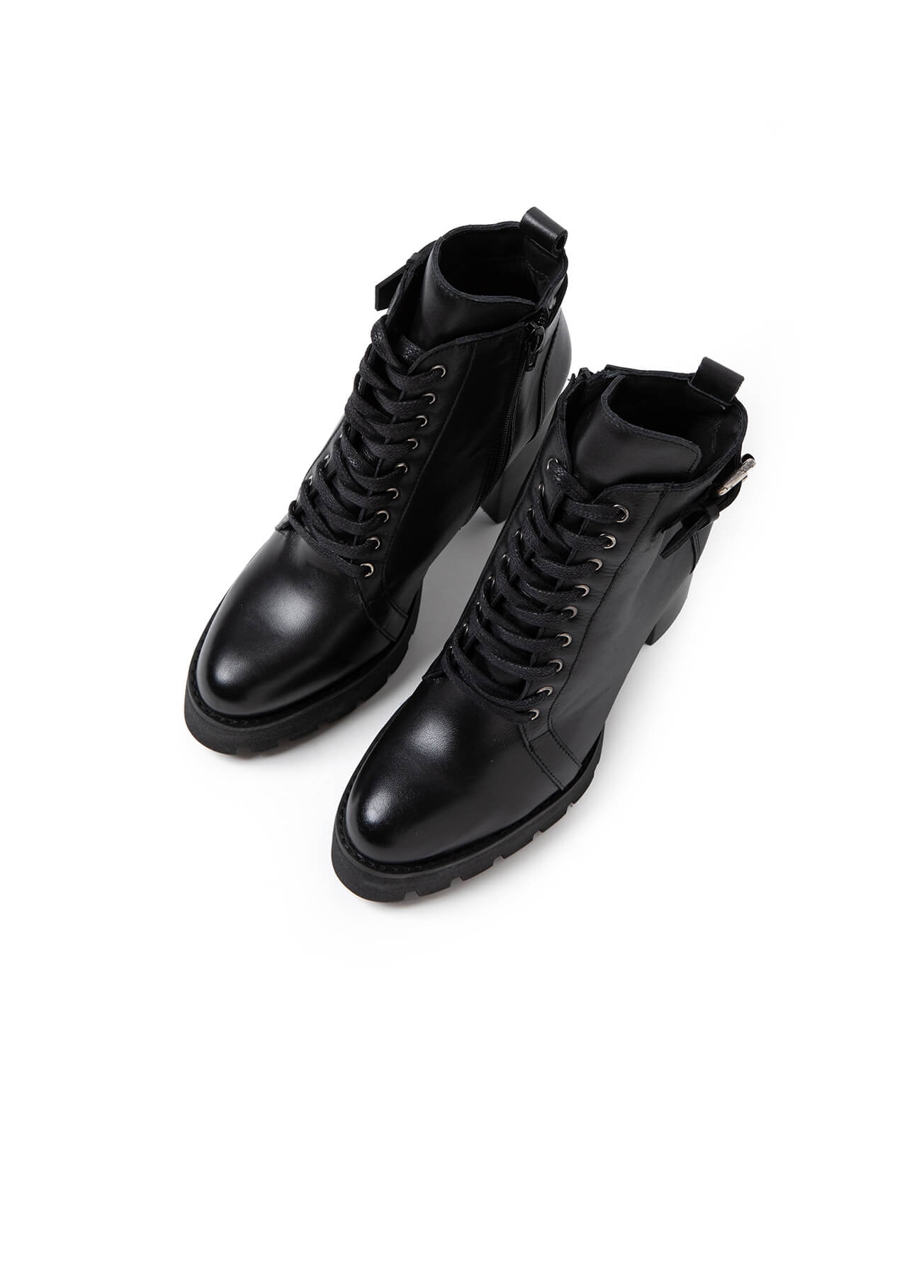 Bota Coturno Ella Preto
