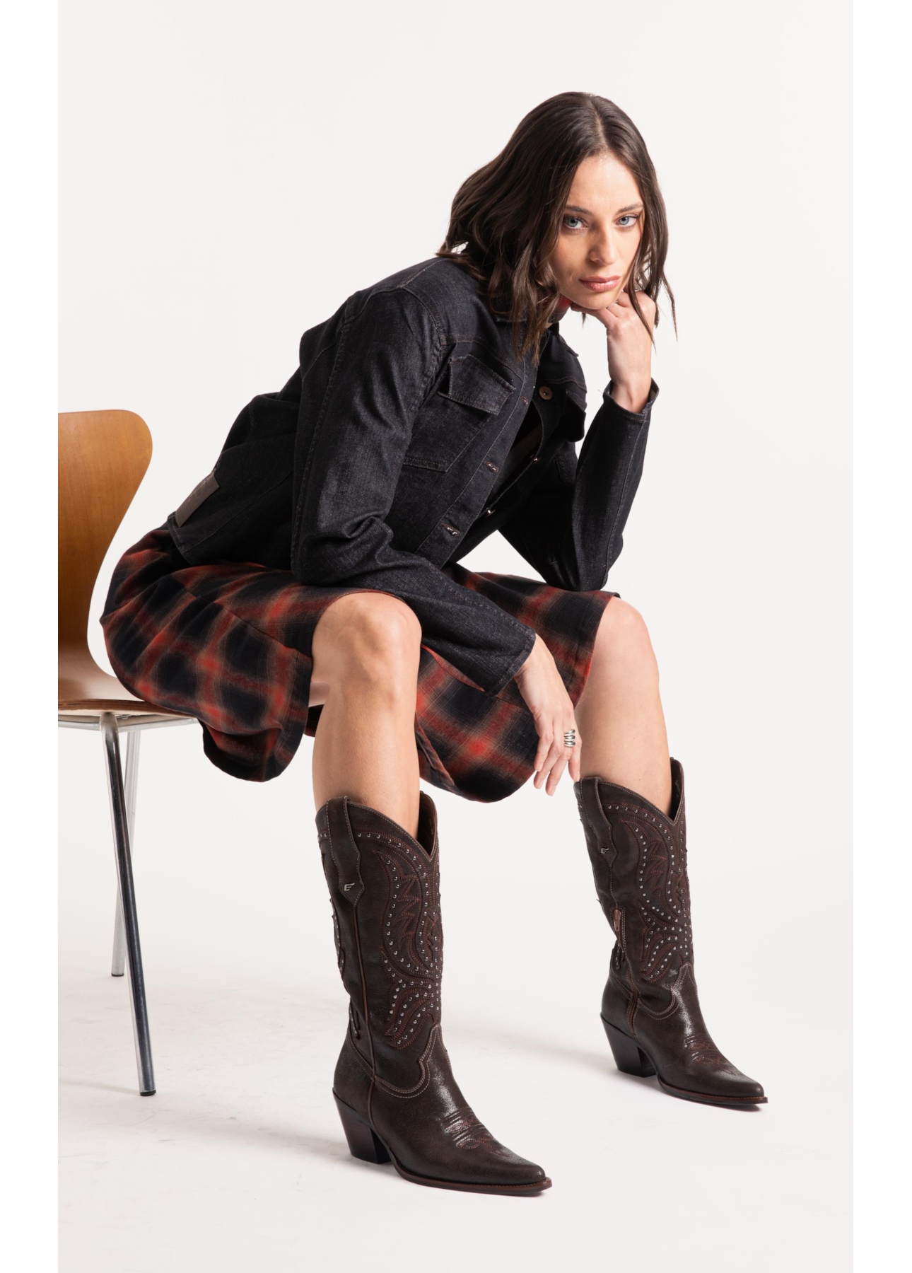 Bota Dallas Ellus Marrom