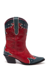 Bota Western Ellus College Bordeaux