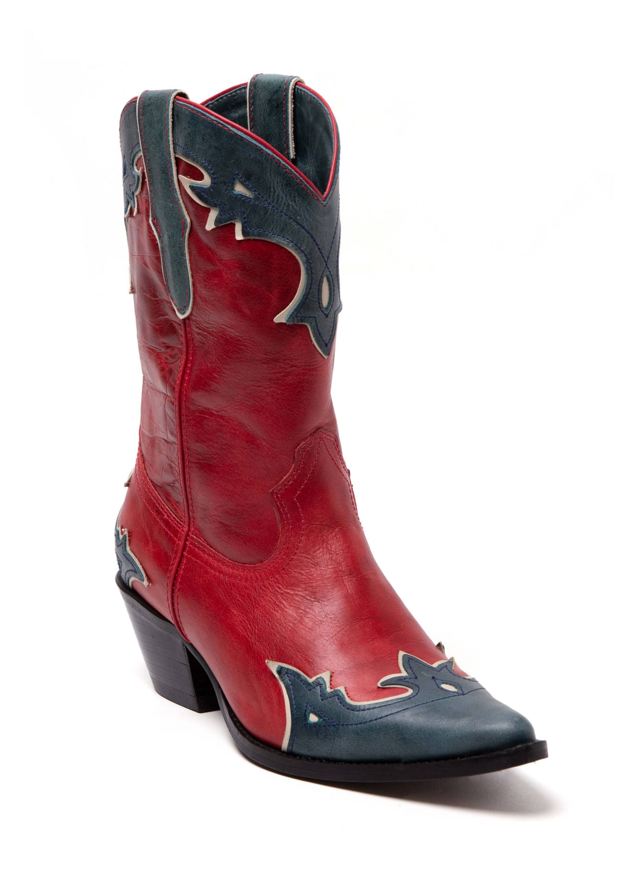 Bota Western Ellus College Bordeaux
