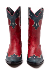 Bota Western Ellus College Bordeaux