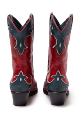Bota Western Ellus College Bordeaux