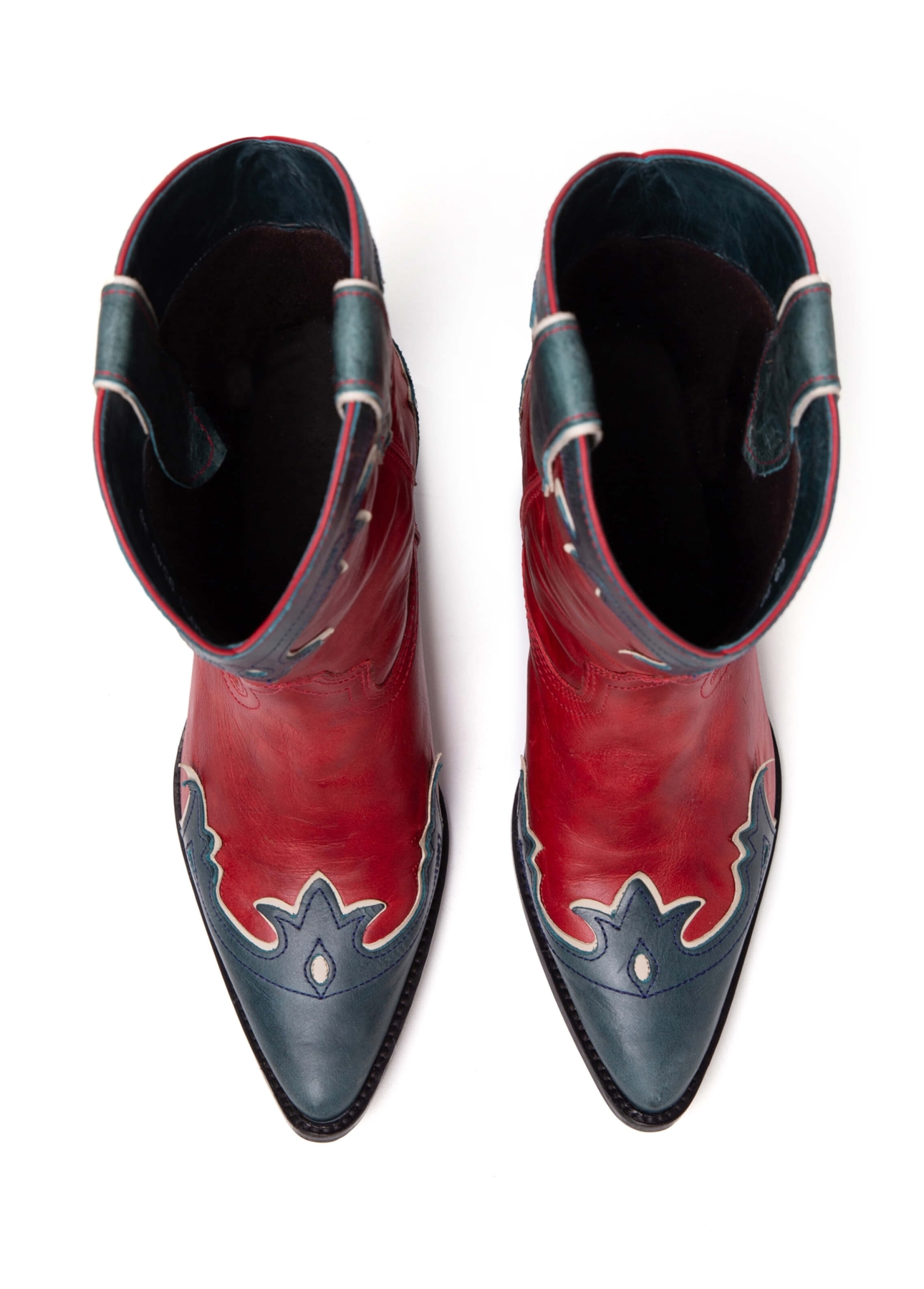 Bota Western Ellus College Bordeaux