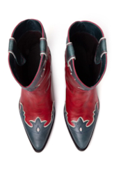 Bota Western Ellus College Bordeaux