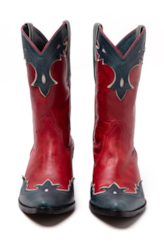 Bota Western Ellus College Bordeaux