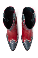 Bota Western Ellus College Bordeaux