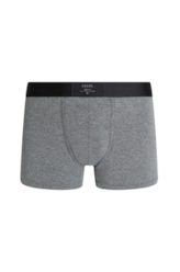 Boxer Basica Elastico Ellus Chumbo Mescla