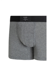 Boxer Basica Elastico Ellus Chumbo Mescla