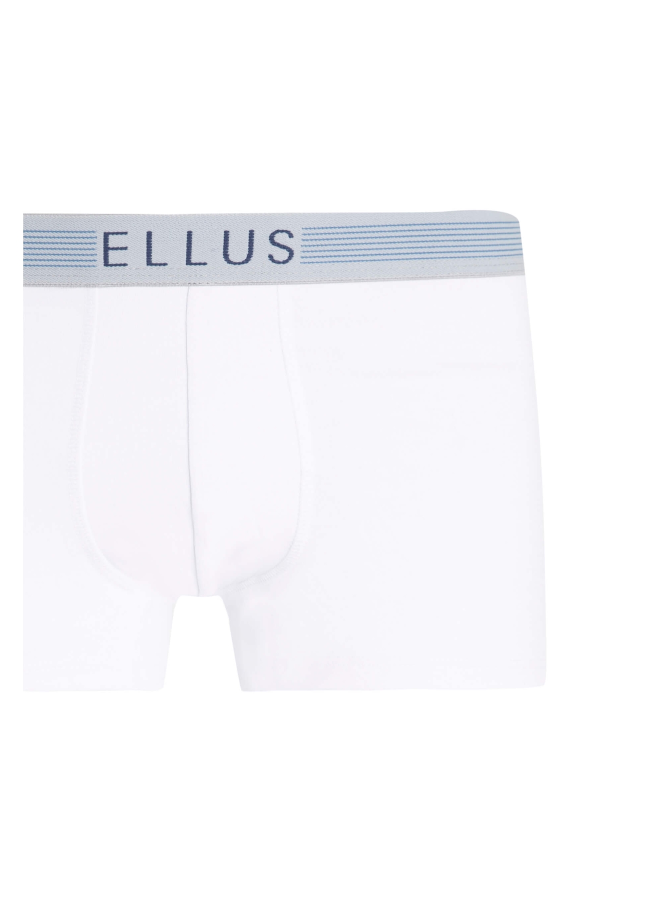 Boxer Ellus Dlx Curta Com Fundilho Branco