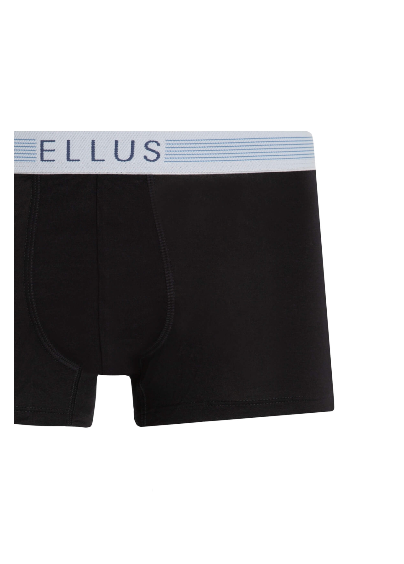 Boxer Ellus Dlx Curta Com Fundilho Preto