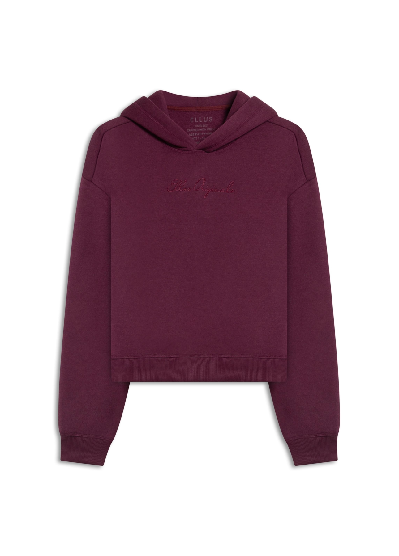 Brushed Fleece Hoodie Pitaya