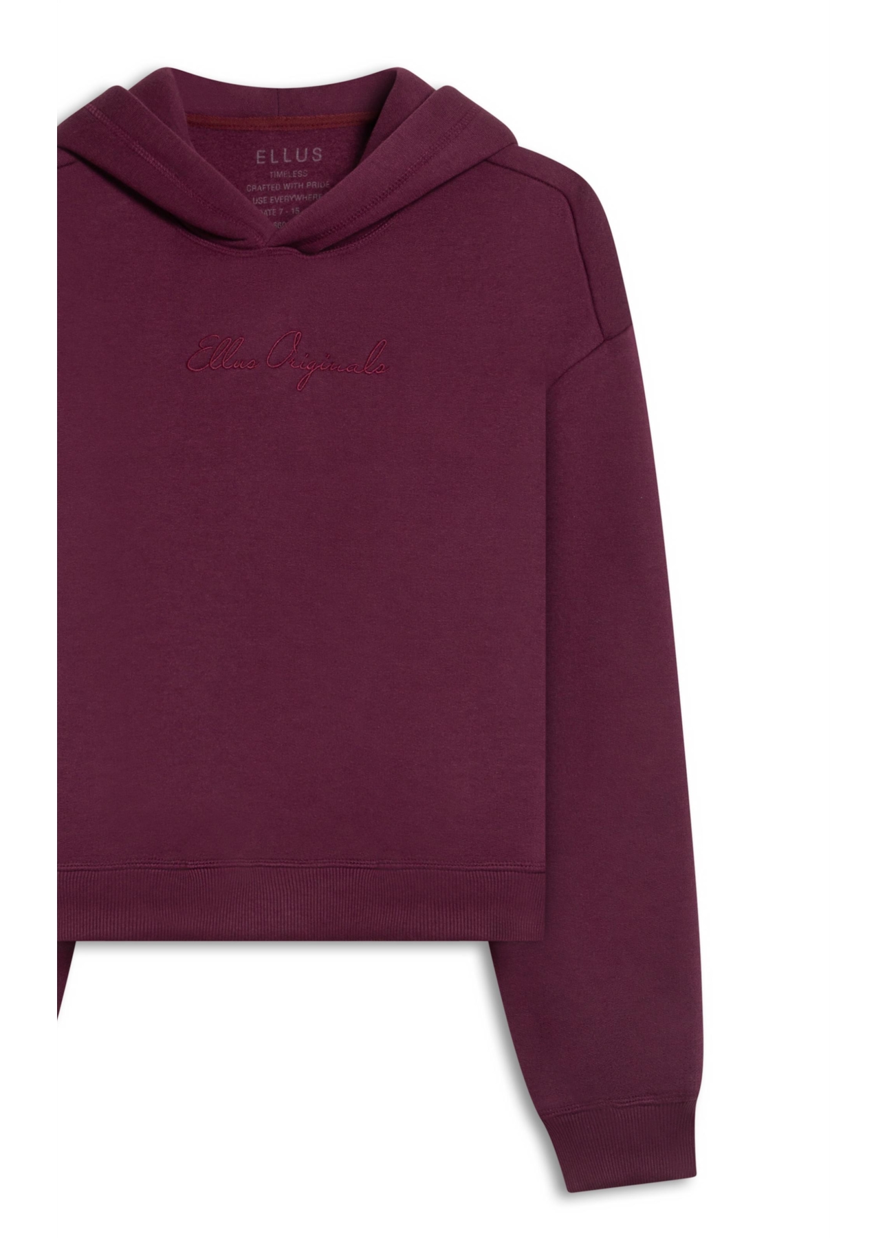 Brushed Fleece Hoodie Pitaya