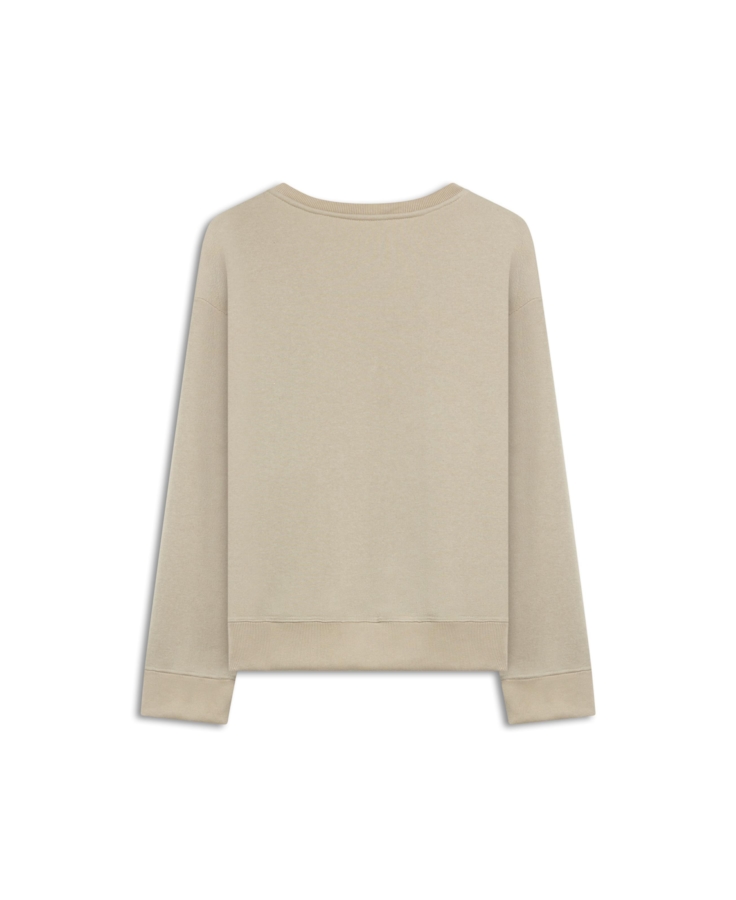 Brushed Fleece Rib Slit Areia
