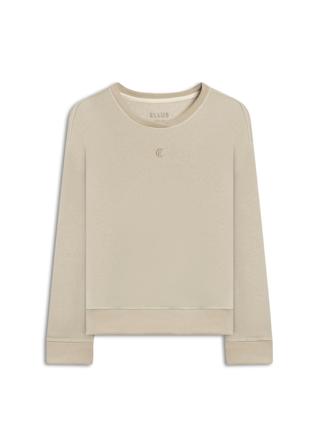 Brushed Fleece Rib Slit Areia