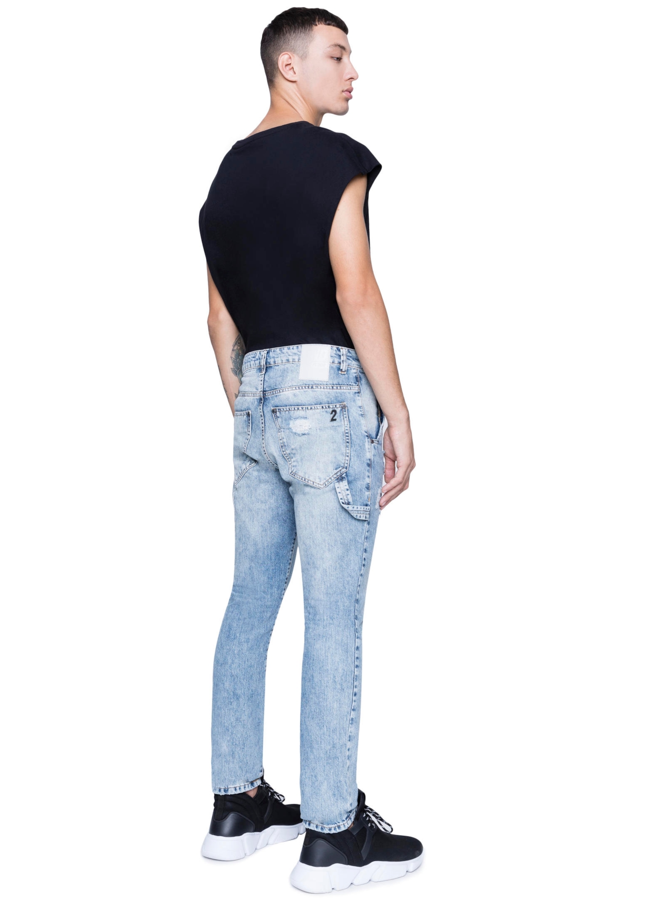 Calça 2nd Floor Comfort Slim Original Denim Lav.Clara