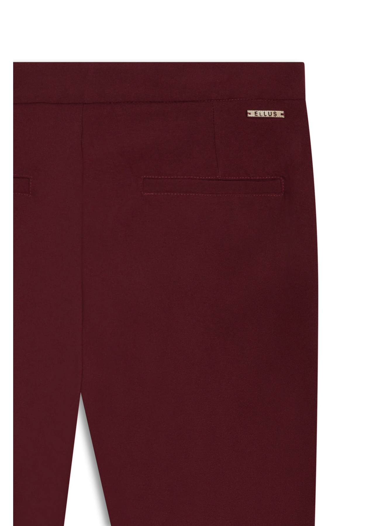 Calca Alfaiataria Element Carrot Pants Dark Wine