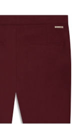 Calca Alfaiataria Element Carrot Pants Dark Wine