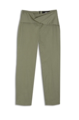Calça Anna Twist Carrot Verde Oliva