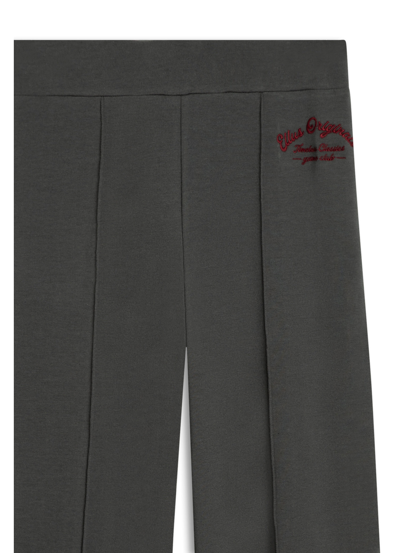 Calça Athletic Straight Nervura Charcoal