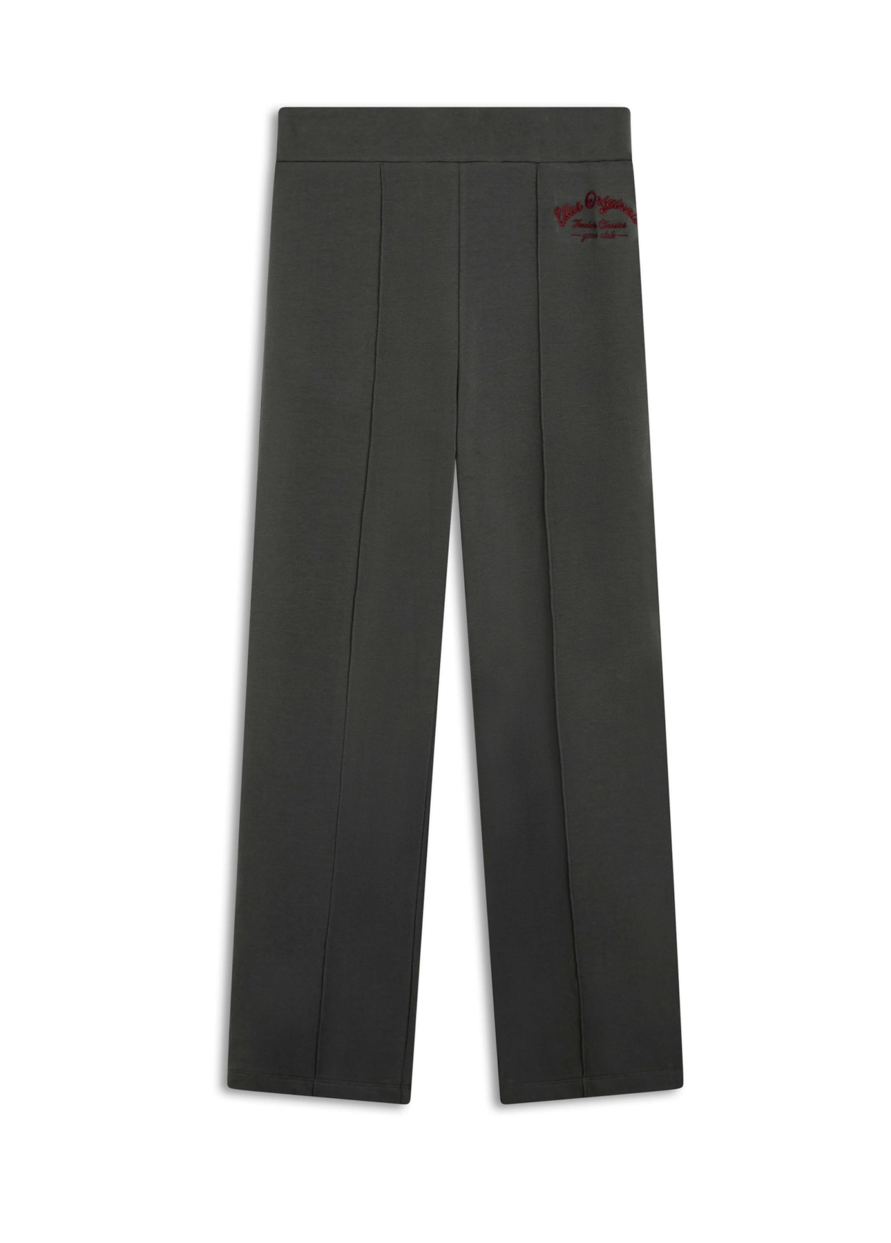 Calça Athletic Straight Nervura Charcoal