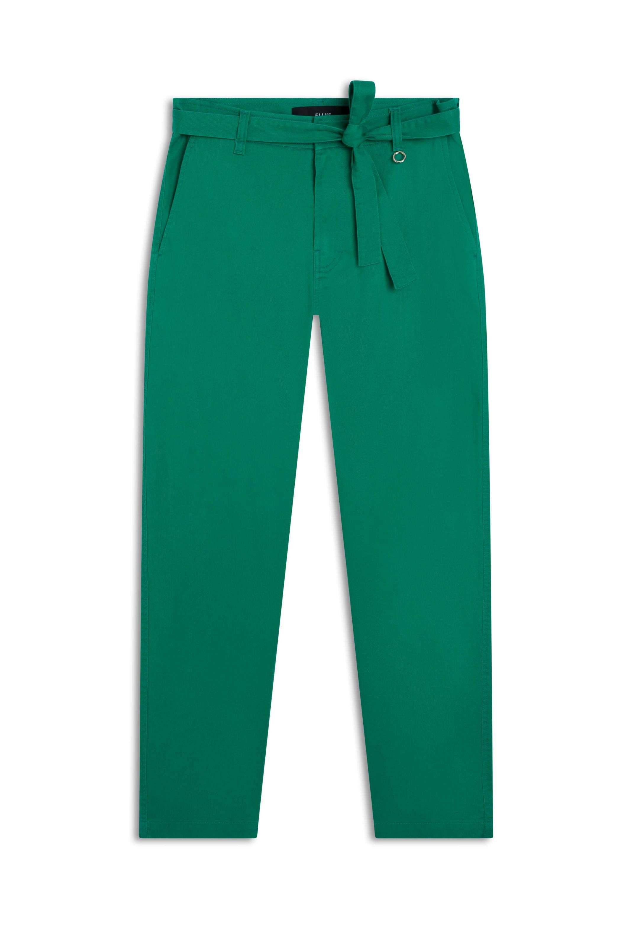 Calça Basket Mom Verde Bandeira