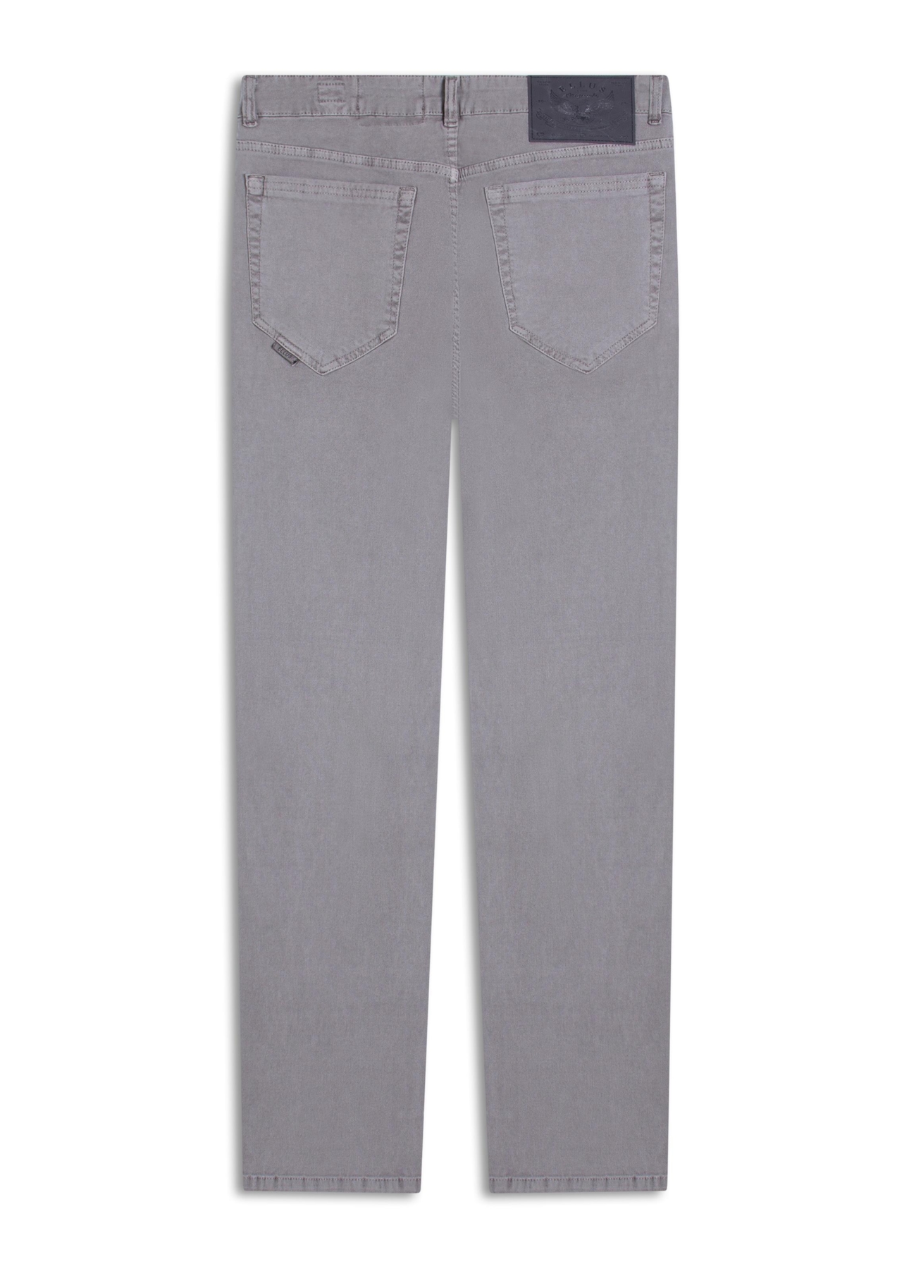 Calça Beehive Color Slim 5 Pockets Cinza