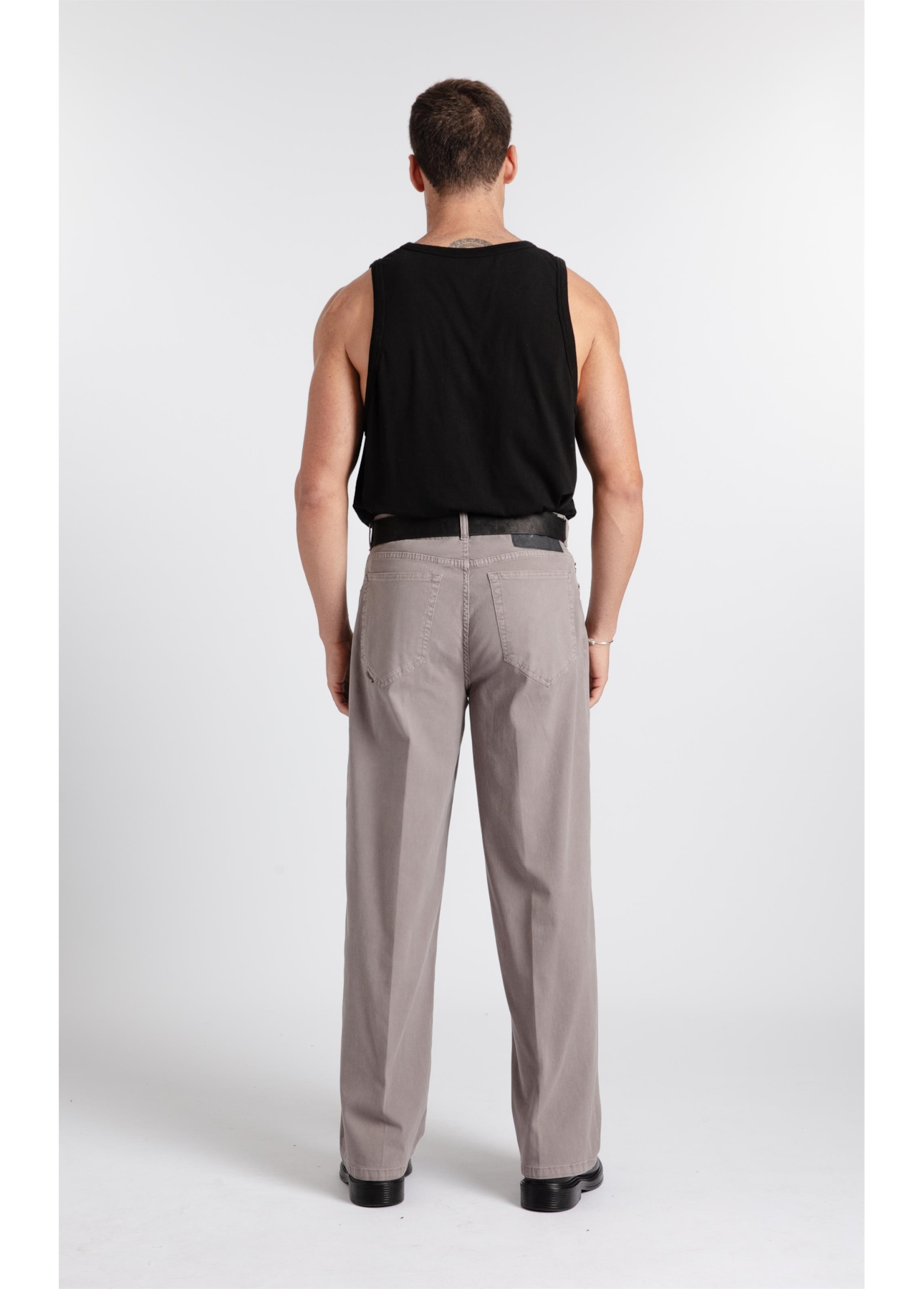 Calça Beehive Wide Niquel