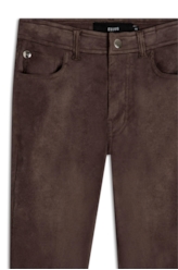 Calça Bengaline Suede Marrom