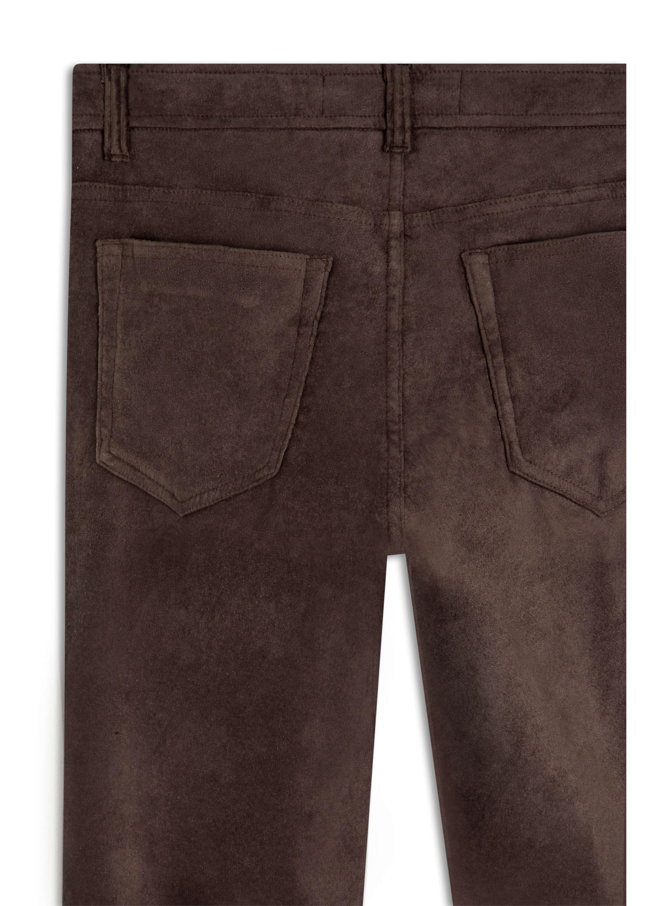 Calça Bengaline Suede Marrom