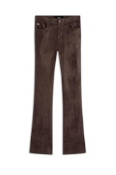 Calça Bengaline Suede Marrom