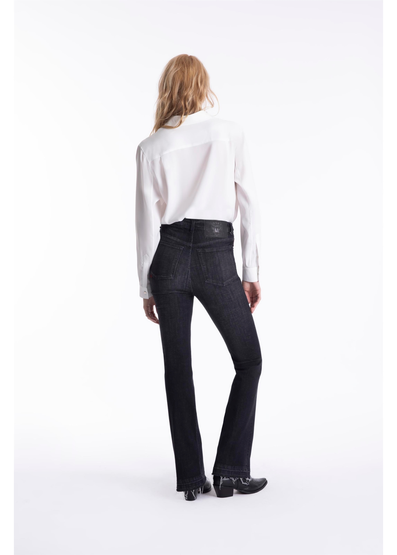 Calça Black Cross Bootcut Western 2014- Lav. Black C/ Used