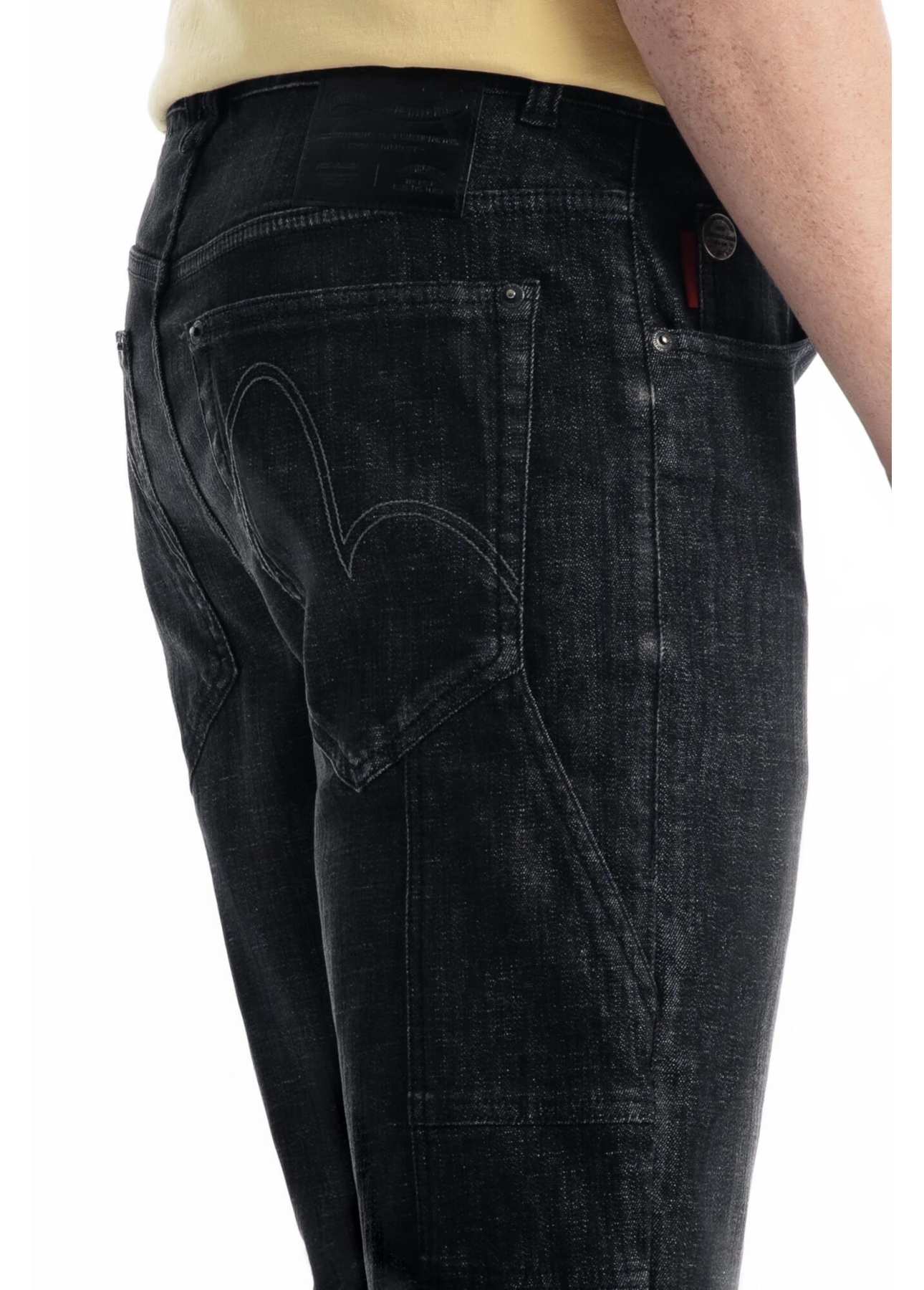 Calça Black Cross Filigrana 2002-Lav.Black C/ Grampos