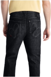 Calça Black Cross Filigrana 2002-Lav.Black C/ Grampos