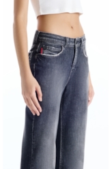 Calça Black Cross Flare 2120- Lav. Black C/ Tie Dye
