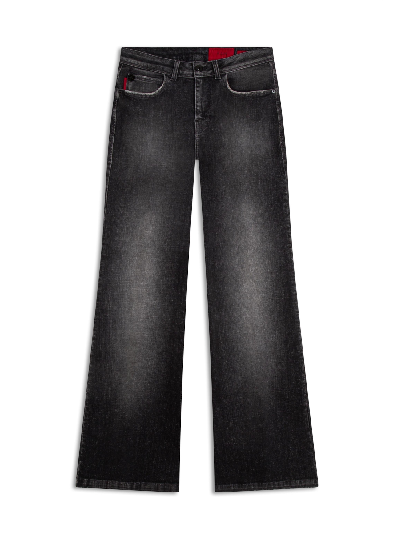 Calça Black Cross Flare 2120- Lav. Black C/ Tie Dye