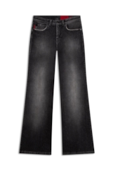 Calça Black Cross Flare 2120- Lav. Black C/ Tie Dye