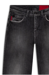 Calça Black Cross Flare 2120- Lav. Black C/ Tie Dye