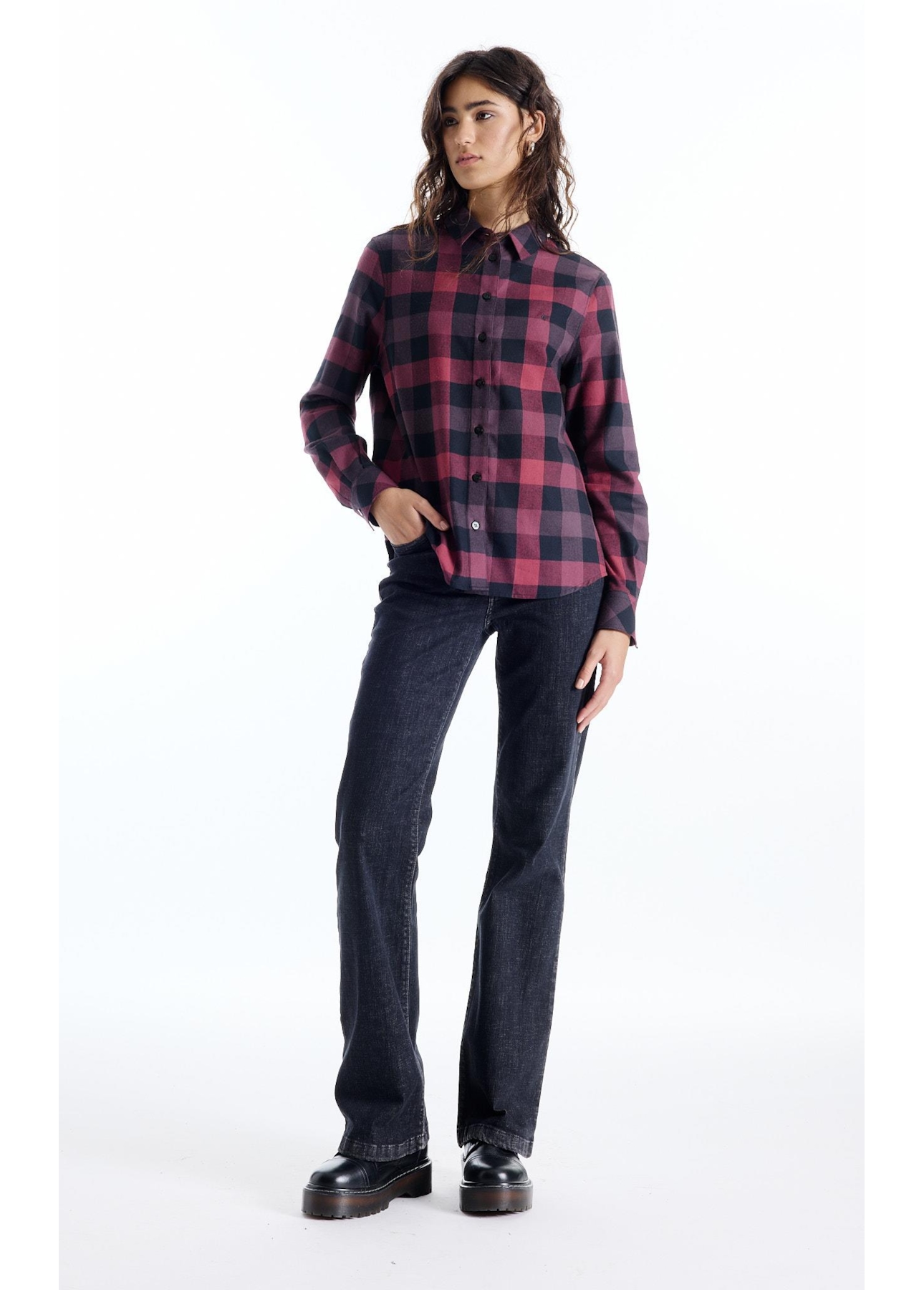 Calça Black Cross Flare Lav.Black C/ Luva