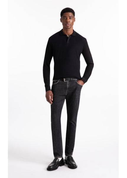 Calça Black Cross Skinny Black