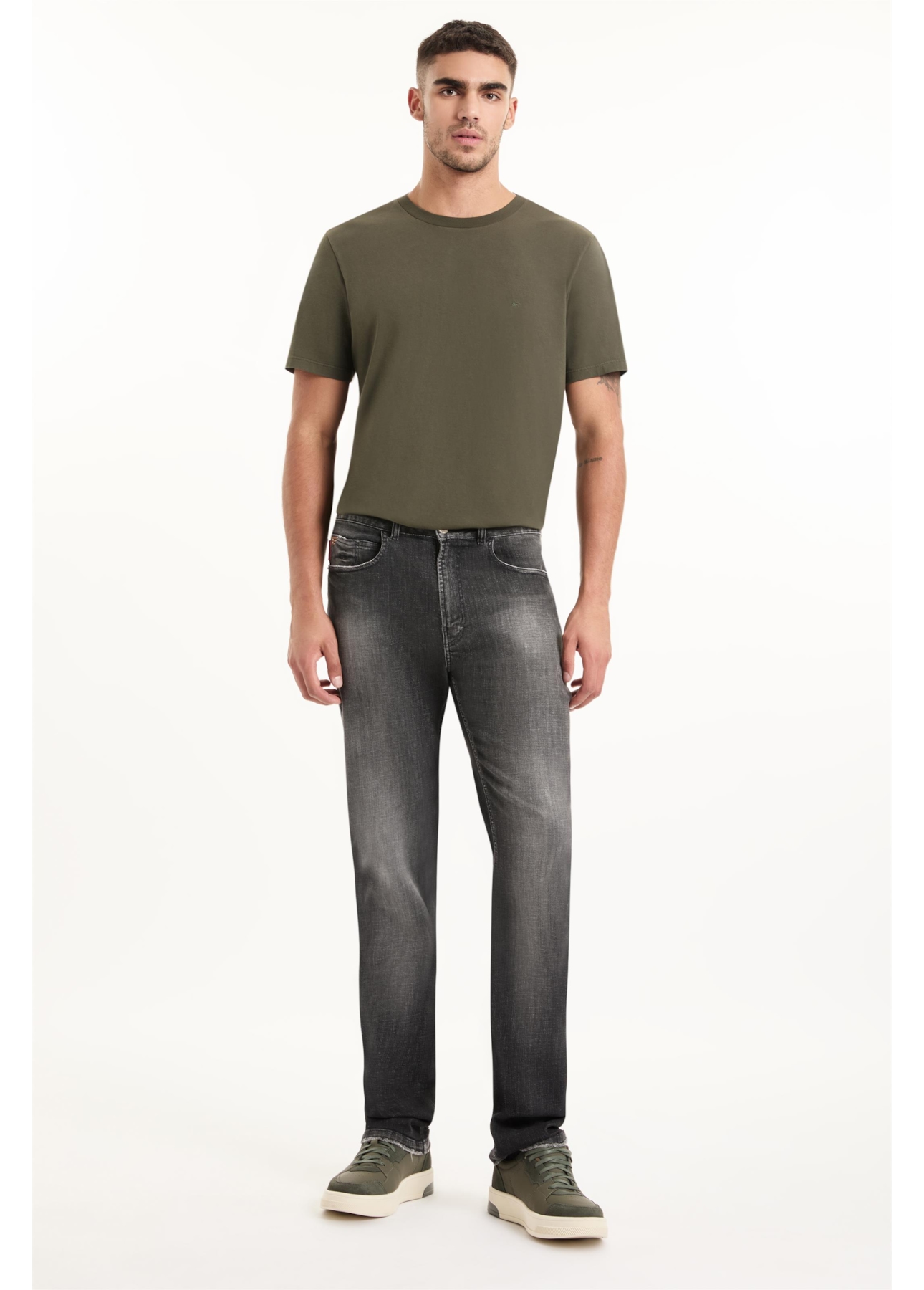 Calça Black Cross Slim Lav.Black