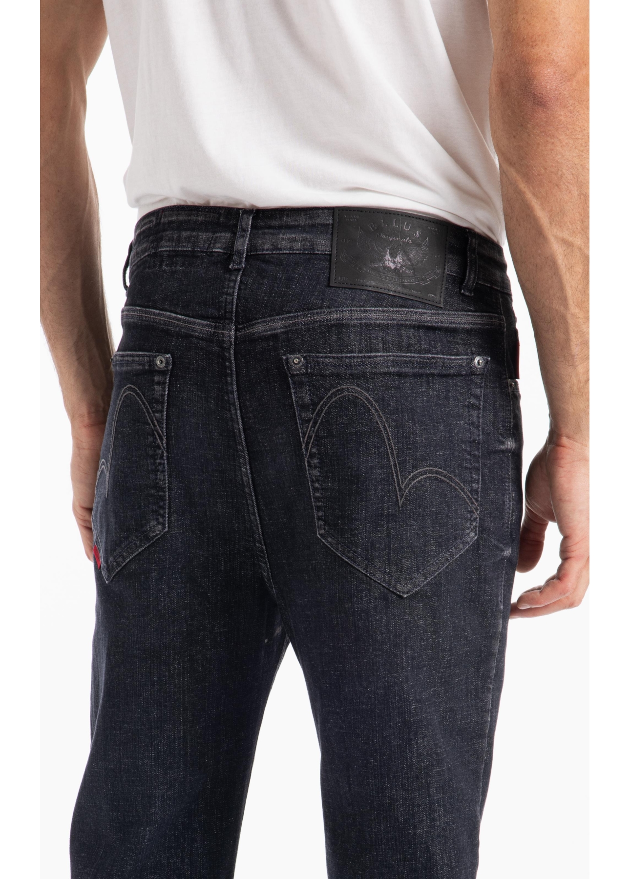Calça Black Cross Slim Lav.Escuro
