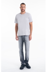 Calça Black Cross Slim Lav.Grey