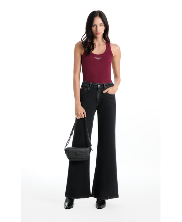 Calça Blend Black Gisele Patheph Lav.Black