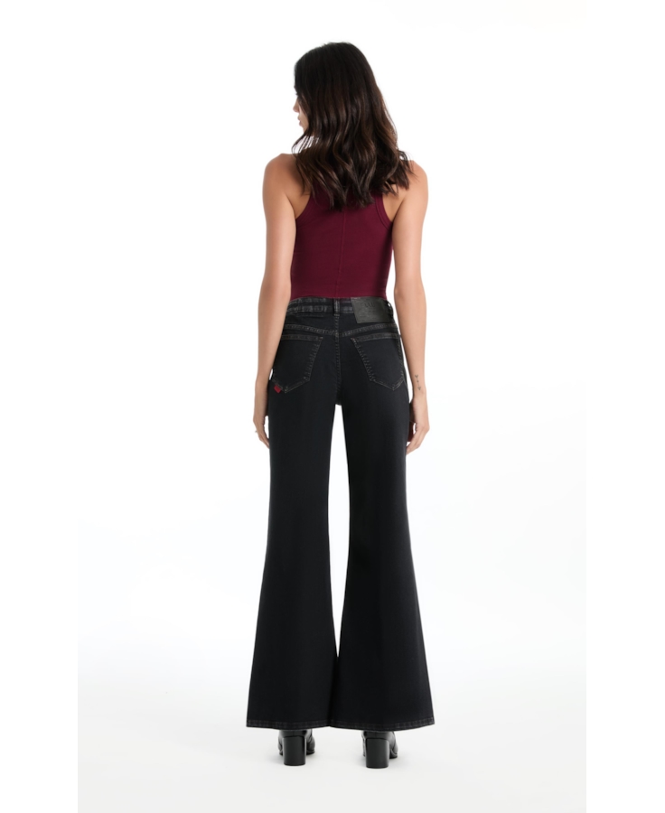 Calça Blend Black Gisele Patheph Lav.Black