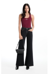 Calça Blend Black Gisele Patheph Lav.Black