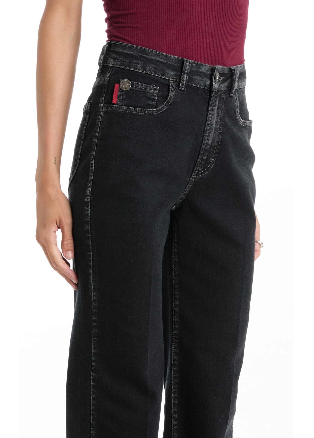 Calça Blend Black Gisele Reta Lav.Black